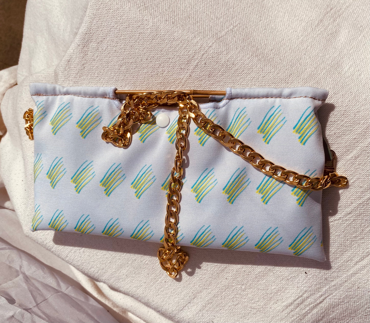 Pochette Bambù bianca